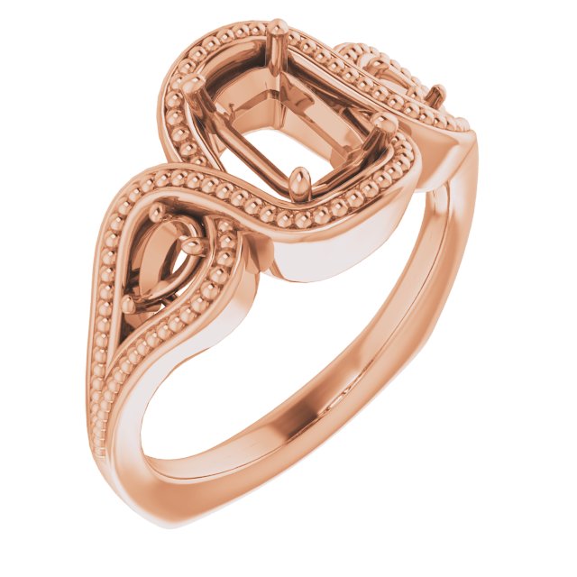 Beaded Criss-Cross Ring