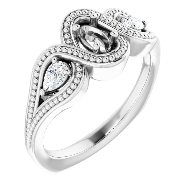 14k White Gold