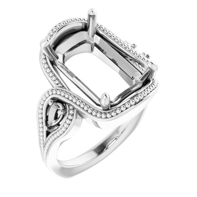 Beaded Criss-Cross Ring
