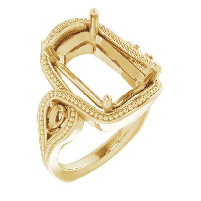 Beaded Criss-Cross Ring