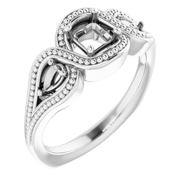 Beaded Criss-Cross Ring