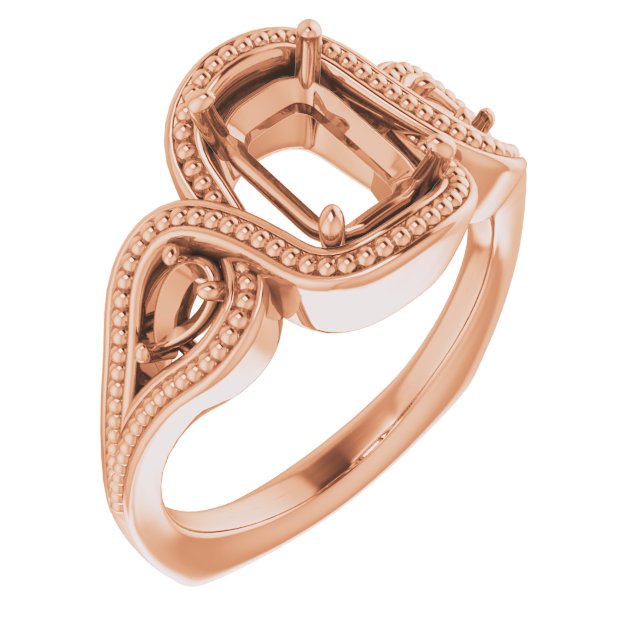 Beaded Criss-Cross Ring