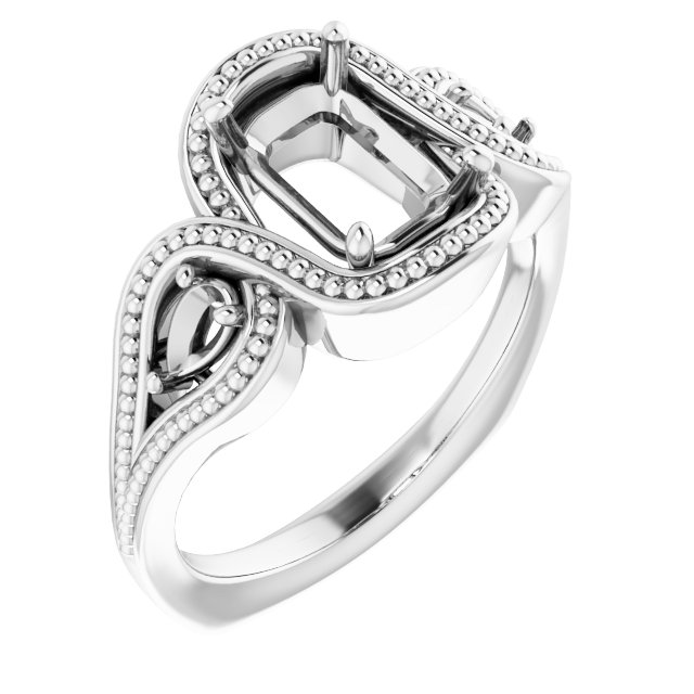 Beaded Criss-Cross Ring