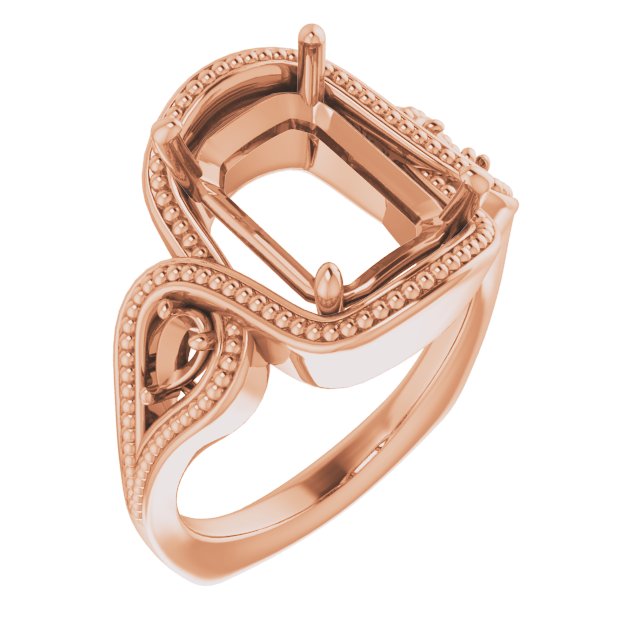 Beaded Criss-Cross Ring