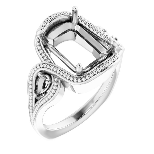Beaded Criss-Cross Ring