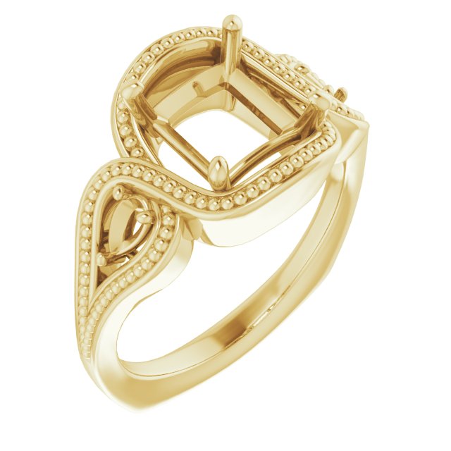 Beaded Criss-Cross Ring