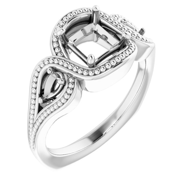 Beaded Criss-Cross Ring
