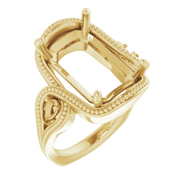 Beaded Criss-Cross Ring