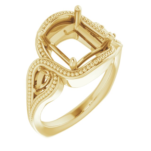 Beaded Criss-Cross Ring