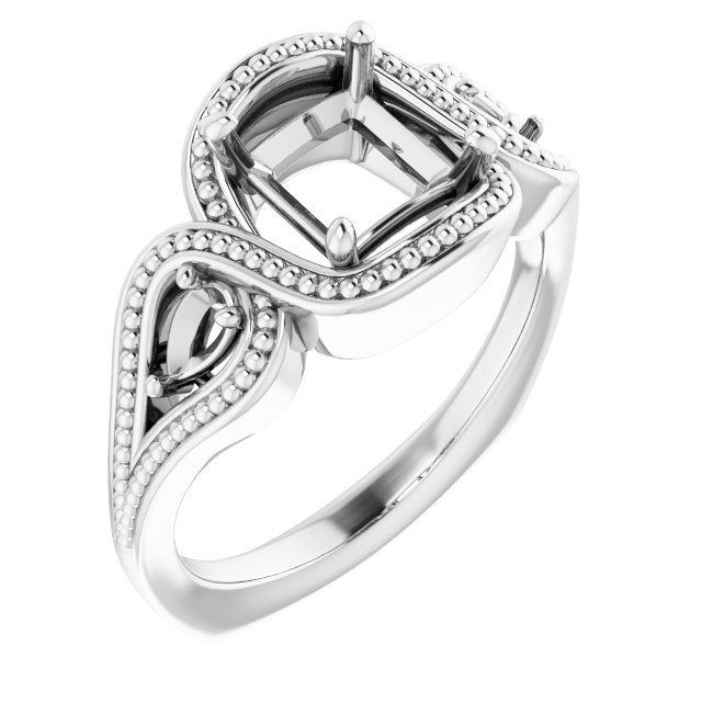 Beaded Criss-Cross Ring