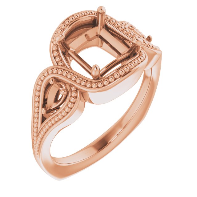 Beaded Criss-Cross Ring