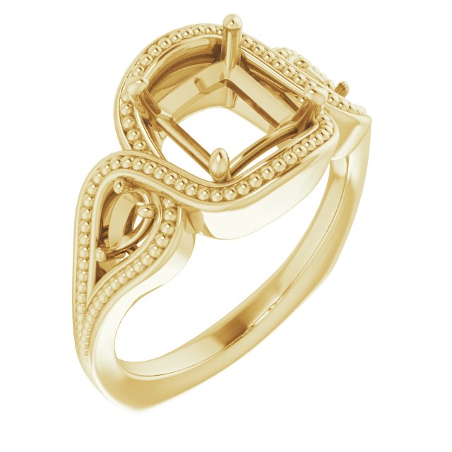 Beaded Criss-Cross Ring