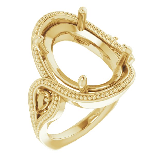 Beaded Criss-Cross Ring
