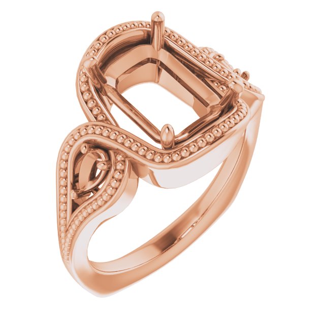 Beaded Criss-Cross Ring