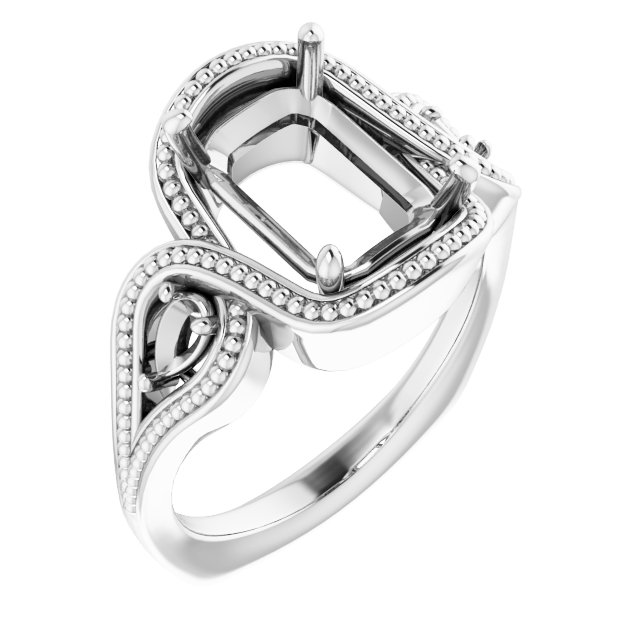 Beaded Criss-Cross Ring