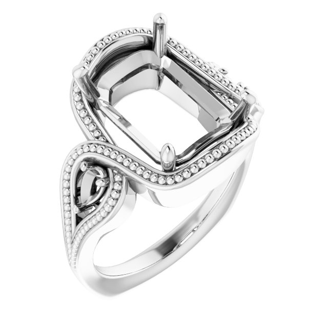 Beaded Criss-Cross Ring