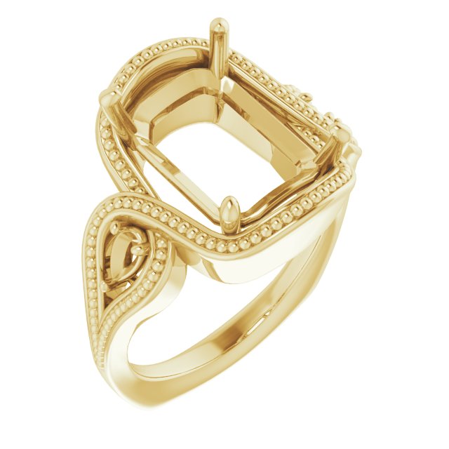 Beaded Criss-Cross Ring