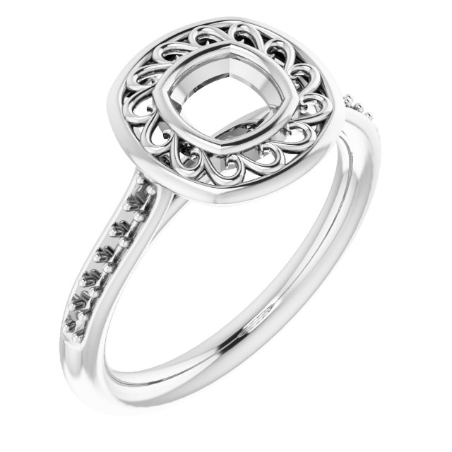 14k White Gold