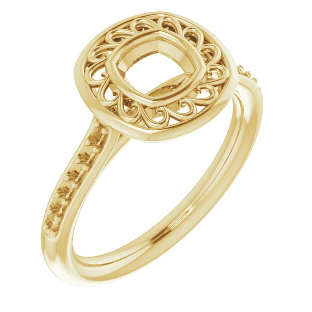 14k Yellow Gold