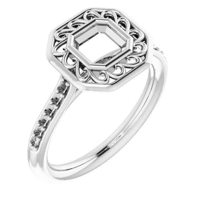 14k White Gold