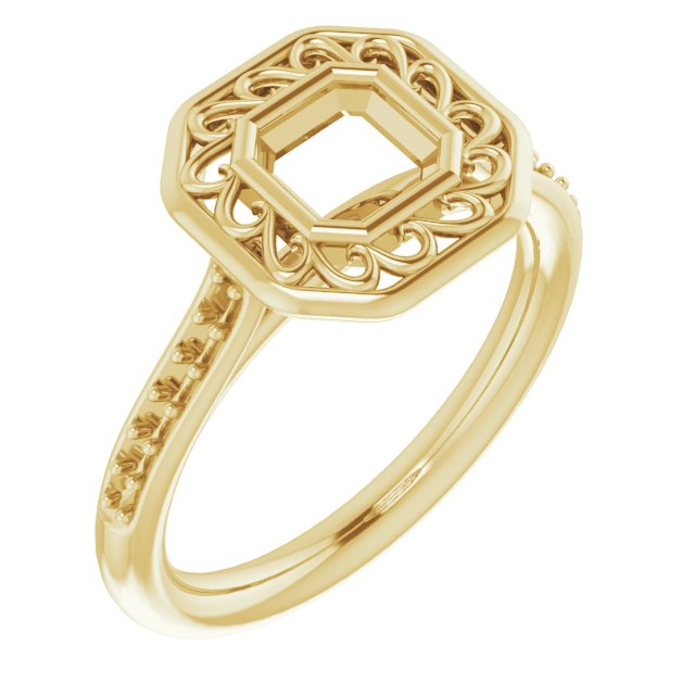 14k Yellow Gold