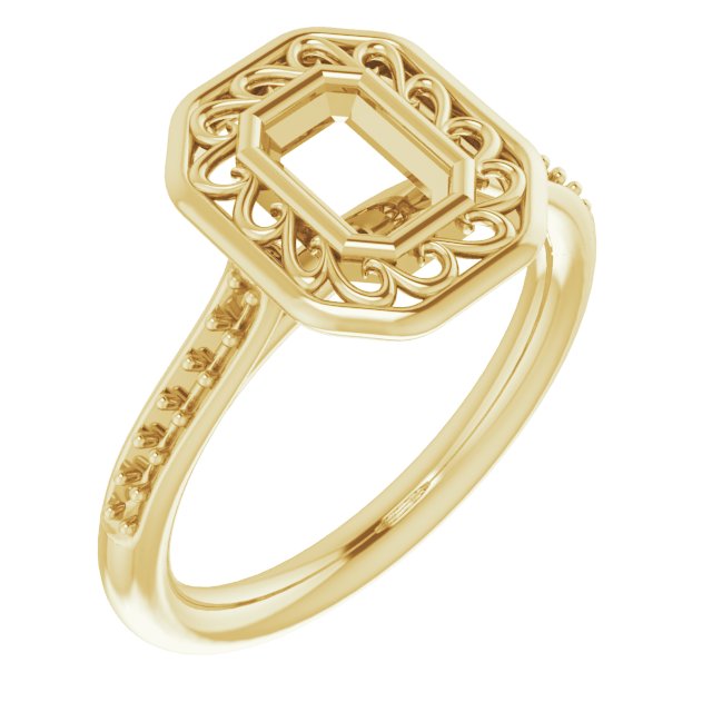 14k Yellow Gold