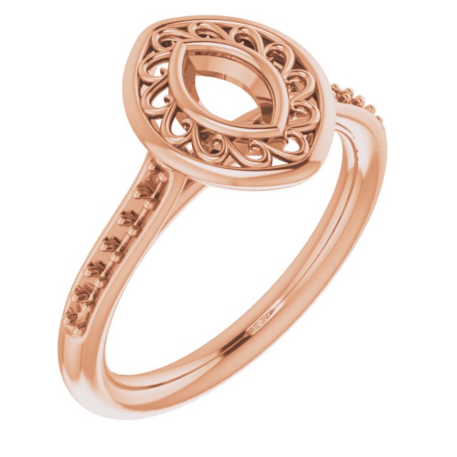 14k Rose Gold