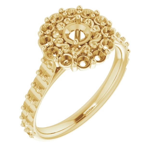 14k Yellow Gold