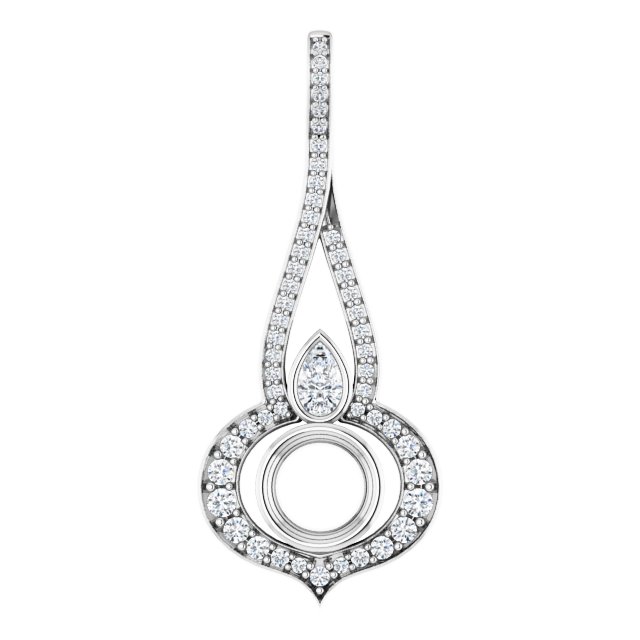 14k White Gold