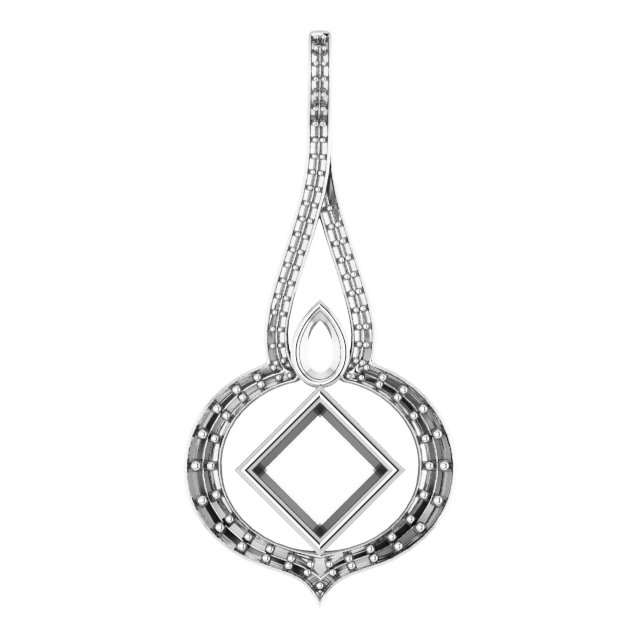 14k White Gold