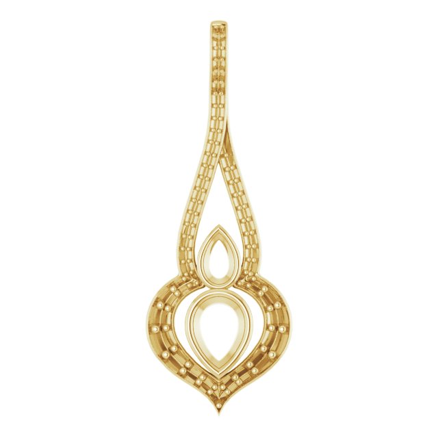 14k Yellow Gold