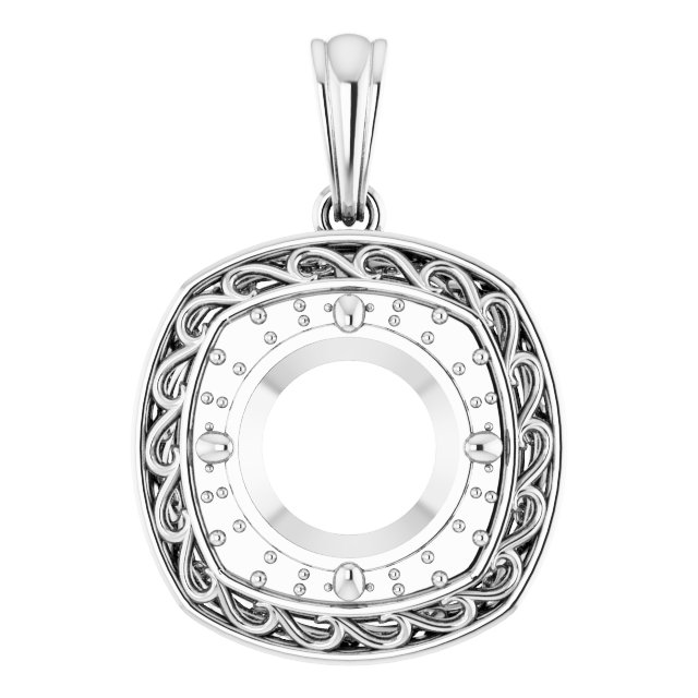 Halo-Style Pendant