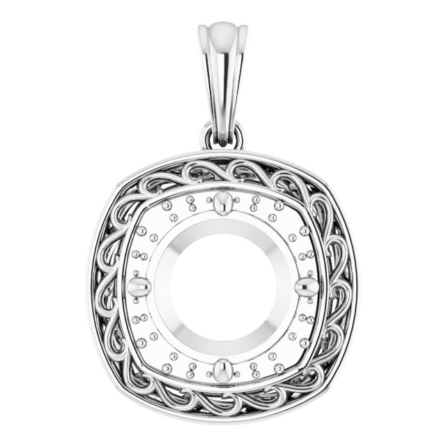 Halo-Style Pendant