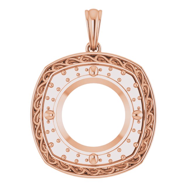 Halo-Style Pendant