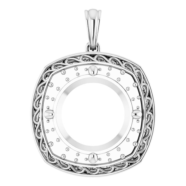 Halo-Style Pendant