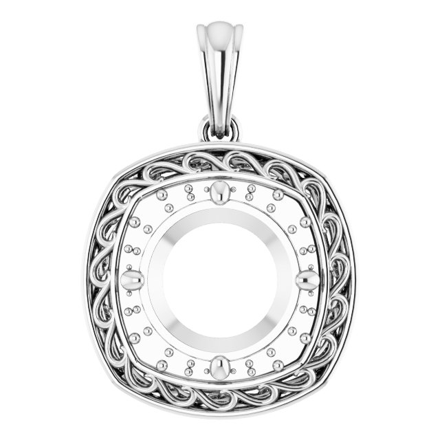 Halo-Style Pendant