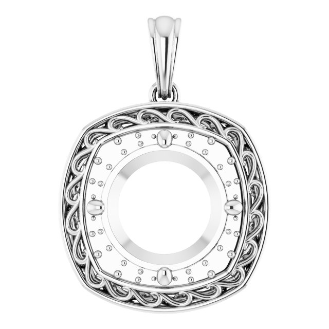 Halo-Style Pendant