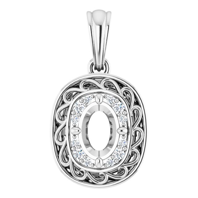 14k White Gold