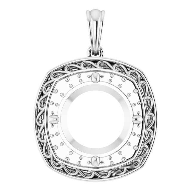 Halo-Style Pendant