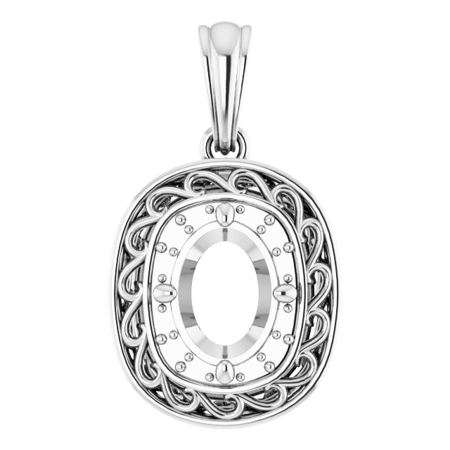 Halo-Style Pendant