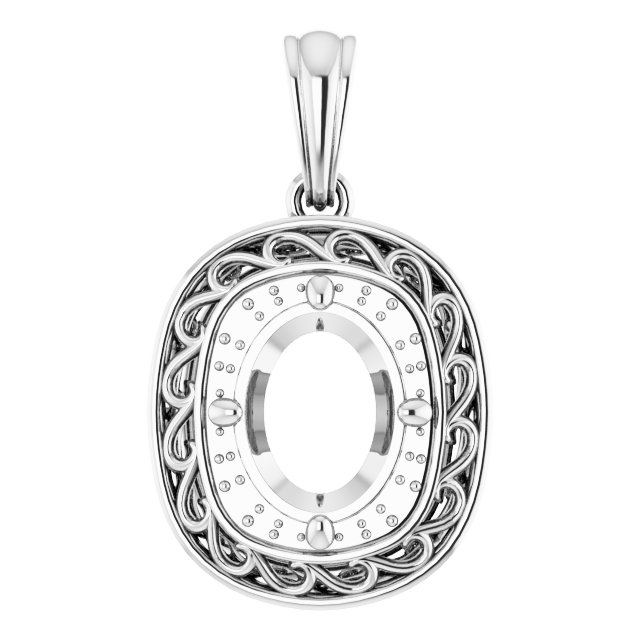 Halo-Style Pendant