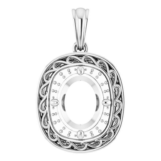 Halo-Style Pendant