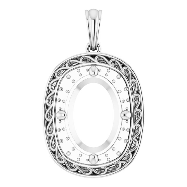 Halo-Style Pendant