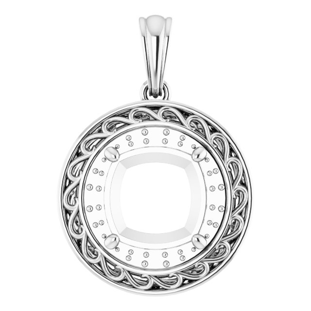 Halo-Style Pendant
