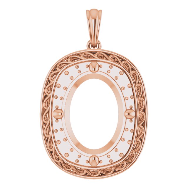 Halo-Style Pendant