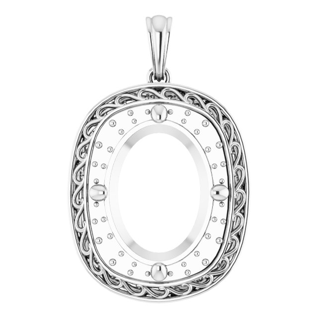 Halo-Style Pendant
