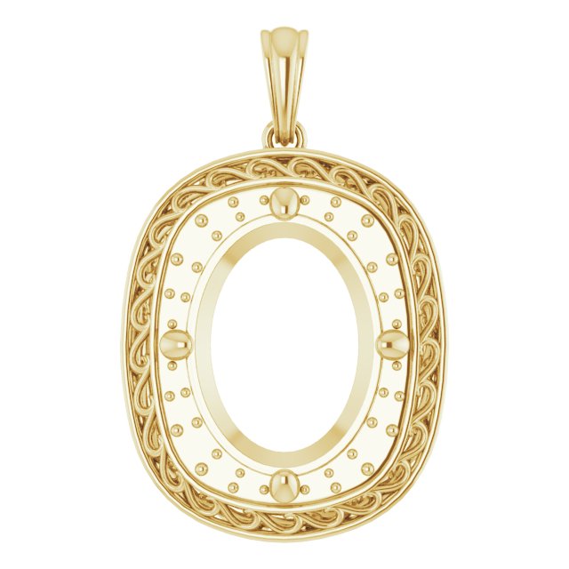 Halo-Style Pendant