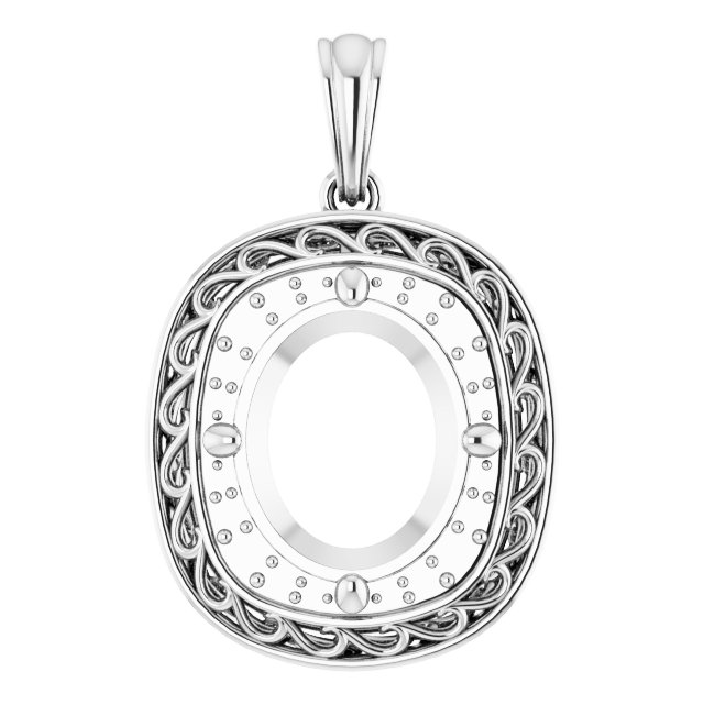 Halo-Style Pendant