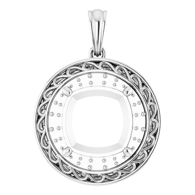 Halo-Style Pendant