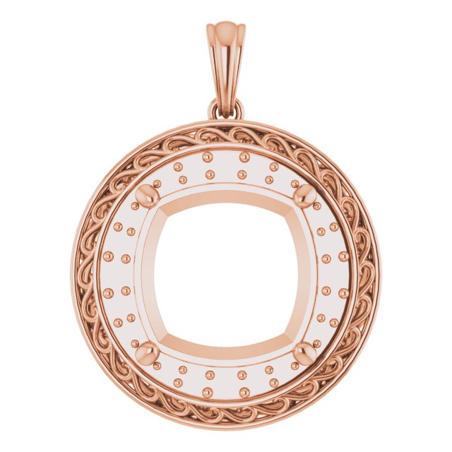 Halo-Style Pendant